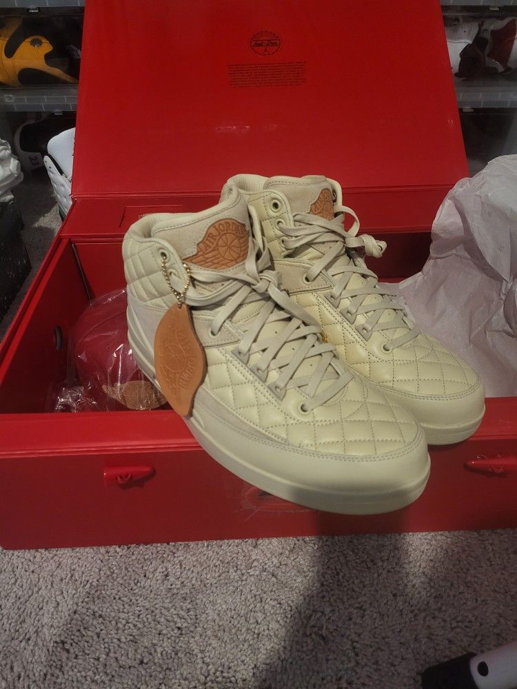 Retro Jordan 2 Just Don "Beach" 10.5