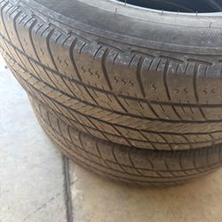 Set Of 2  15 Inch Tires