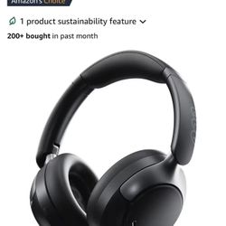 QCY H3 PRO Adaptive ANC Wireless Headphones Over Ear, 50dB Active Noise Cancellation with Multiple Modes, LDAC Hi-Res Wireless Audio, 55H Playtime, Cu