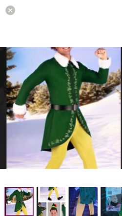 Adult Authentic Buddy the Elf Costume