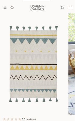 Lorena canals washable rug Azteca