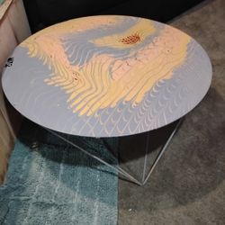 Hand painted Table . 