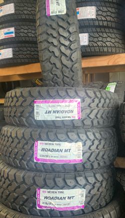 Lt 235/75/15 mud terrain! Aggressive looking tires. Great for small trucks or suv