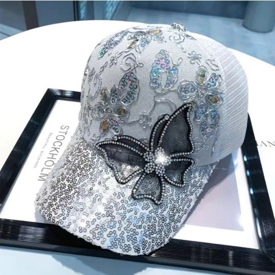 New Butterfly Women's Baseball Cap Hat