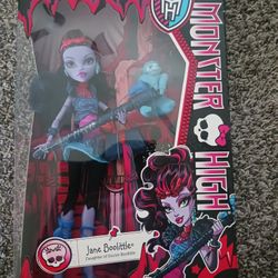 Monster High Jane Boolittle
