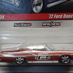 2010 Hot Wheels 1:64 Scale Slick Rides • 1972 Ford Ranchero "Mr. Gasket Co." [#23/34]