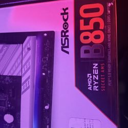 Asrock Motherboard B850 pro WiFi, AMD 4-5 Processors 