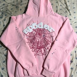 Spider OG Web Hoodie Pink 