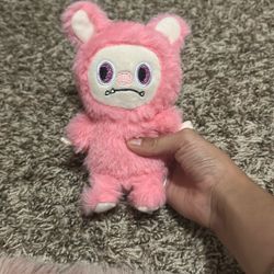 Fake Labubu Pink Cute