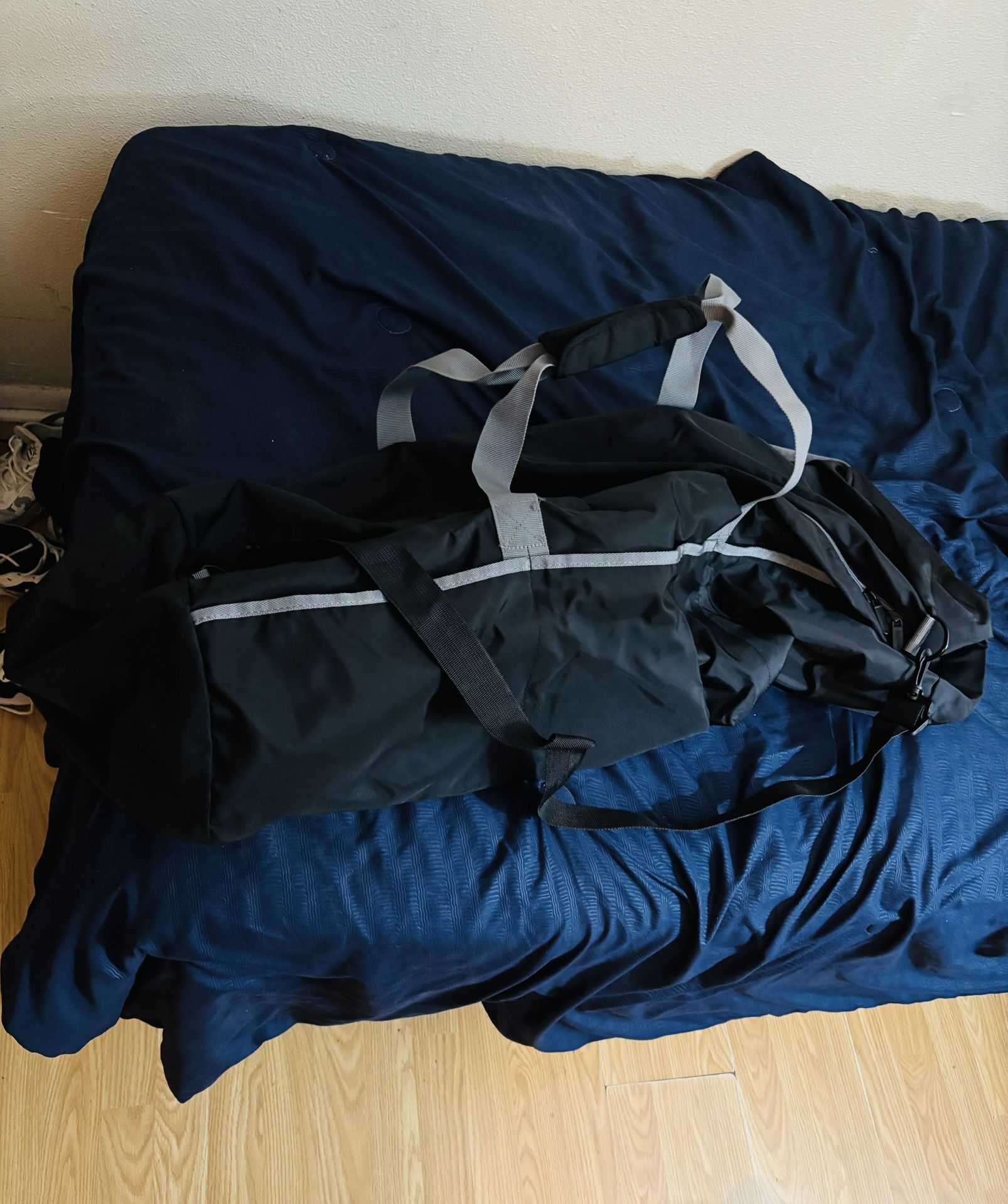 Black / Gray Duffle Bag π