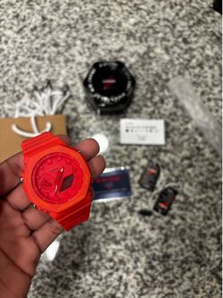 All red Gshocks (have mutiple colors check my page)