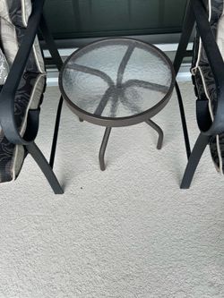 Patio side tables - 2