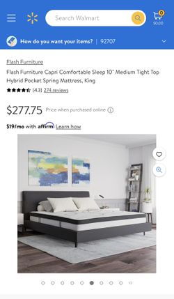 Flash Furniture KING SIZE MATTRESS BRAND NEW