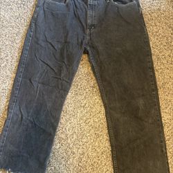 Glory Faded Black Jeans Size 38 X 30