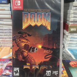 Doom Limited Run Nintendo Switch Sealed