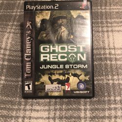 PS2 Ghost Recon Jungle Storm
