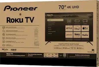 70’ inch Roku 4k smart ..$200.00!!