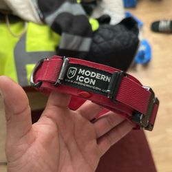 Dog Collar Made By Modern Icon With Fi Collar Attachment 