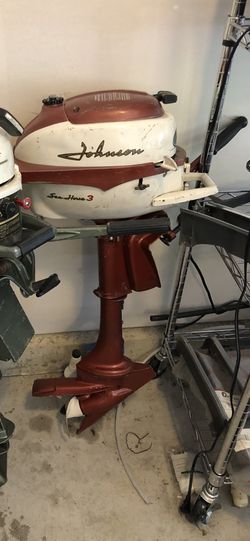 3 hp outboard boat motor jw-14 1958