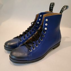 Blue Fluevog Boots M12 (New!)