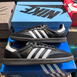 Samba Original Black White Gum Size 10.5 B75807