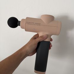 Sharper Deep Tissue Percussion Massage Gun, Powerboost Rechargeable Handheld Massager, 6 Adjustable Speeds, 5 Attachments, Was $80. Used A Few Times