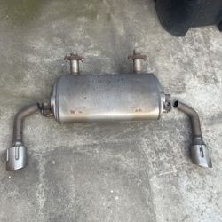 Q50 Stock Muffler