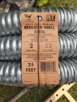 2 in. x 25 ft. Flexible Conduit Electrical FMC