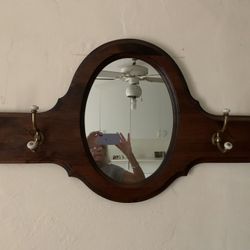 Mirror And Hat Hanger 