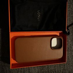 Leather case for iPhone 16 Pro Max