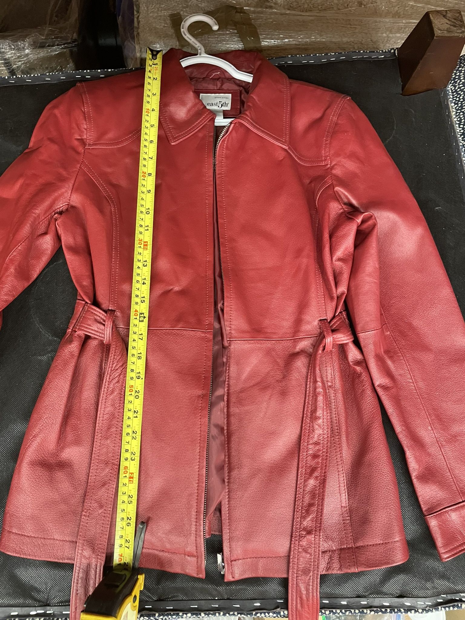 Women’s Leather Party Jacket Size M