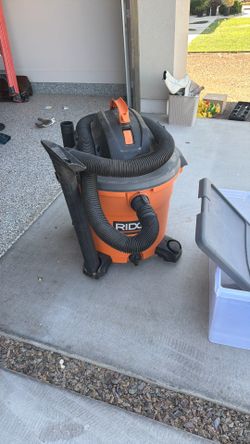 Ridgid shop vac
