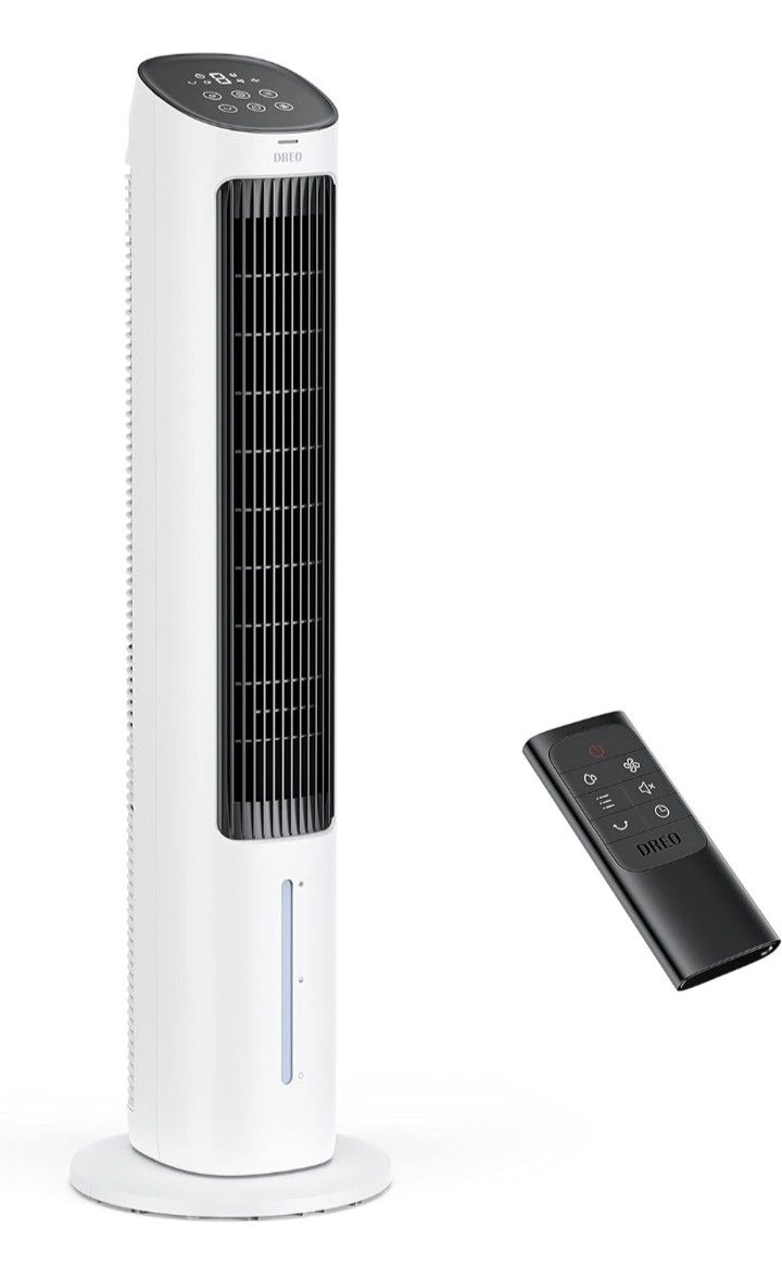New Evaporative Air Cooler - 40” Cooling Fan with 80° Oscillating

