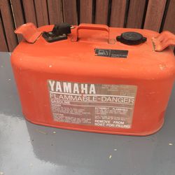 Yamaha Steel Gas Fuel Can Tank 