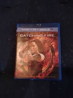 The Hunger Games Catching Fire Blu-ray