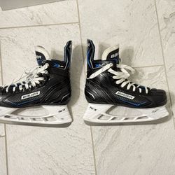 bauer x-lp hockey ice skates senior size 8