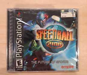 ORIGINAL VINTAGE PLAYSTATION** SPEEDBALL 2100** SEALED COPY & MINT!!