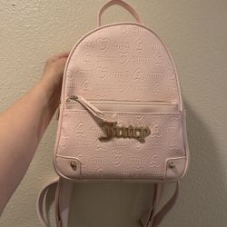 Juicy Couture Backpack + Makeup Bag