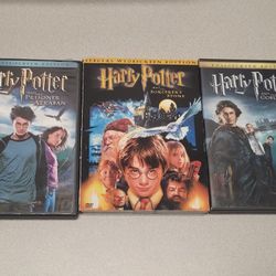 DVDs Lot U, lot of 3.  Harry Potter