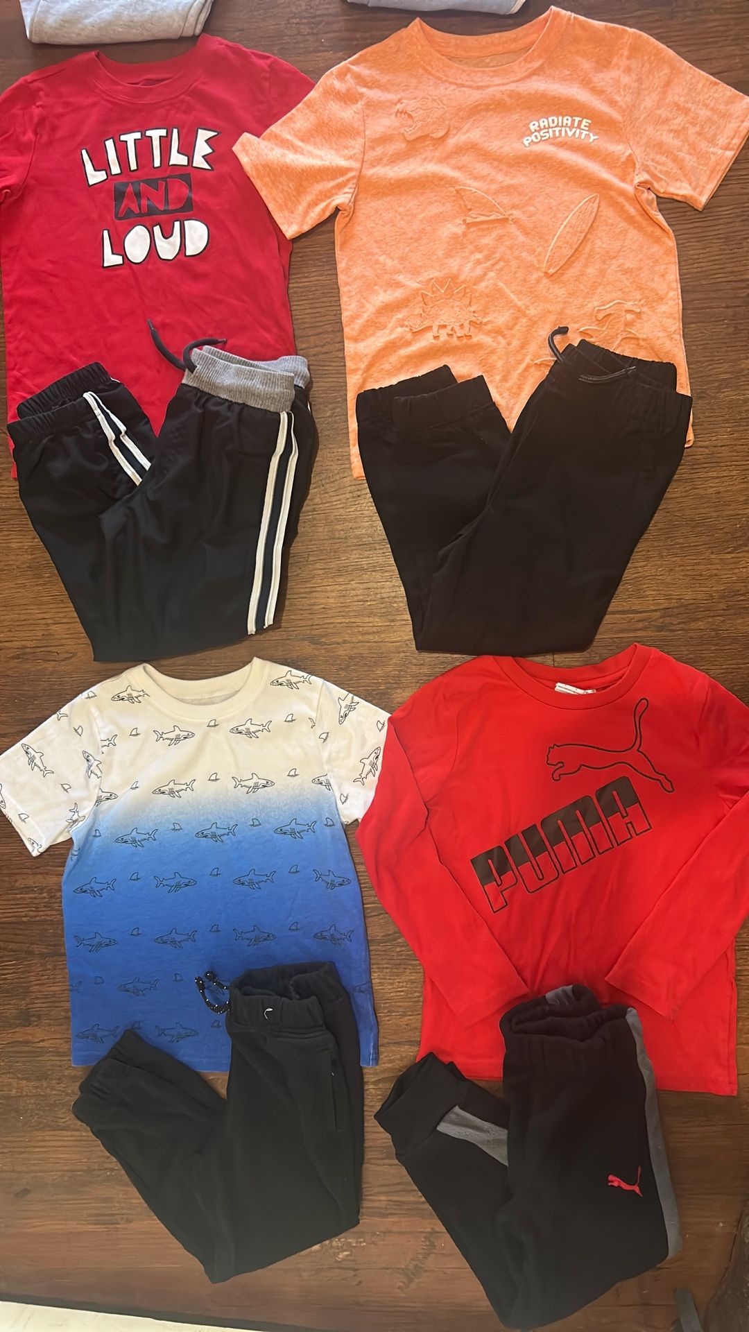 Little Boy Clothes Size 5t Joggers Bundle (20pcs)