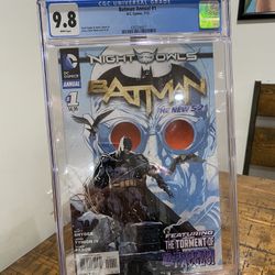 Batman Annual 1 CGC 9.8 New 52