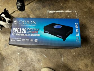 Orion “12” With a Built In Amp