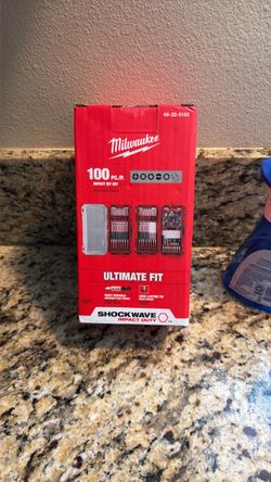 Milwaukee 100 Piece Impact Bit Set Fits Packout