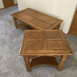 2 End Table & 1 Coffee Table