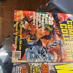 Assorted Comic Book Pricing Guys From Years Gone By