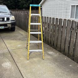 6 Foot Fiberglass Step Ladder