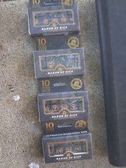 Baron of dice 10 count 16mm