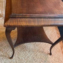 Vintage French Table 26” Square 29” Tall