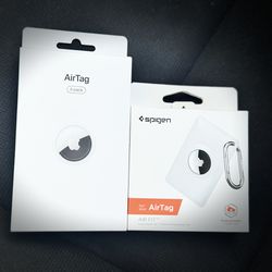 New Apple Air Tag (4pk) With/Without Air Tag Case 