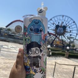 Stitch Halloween Tumbler